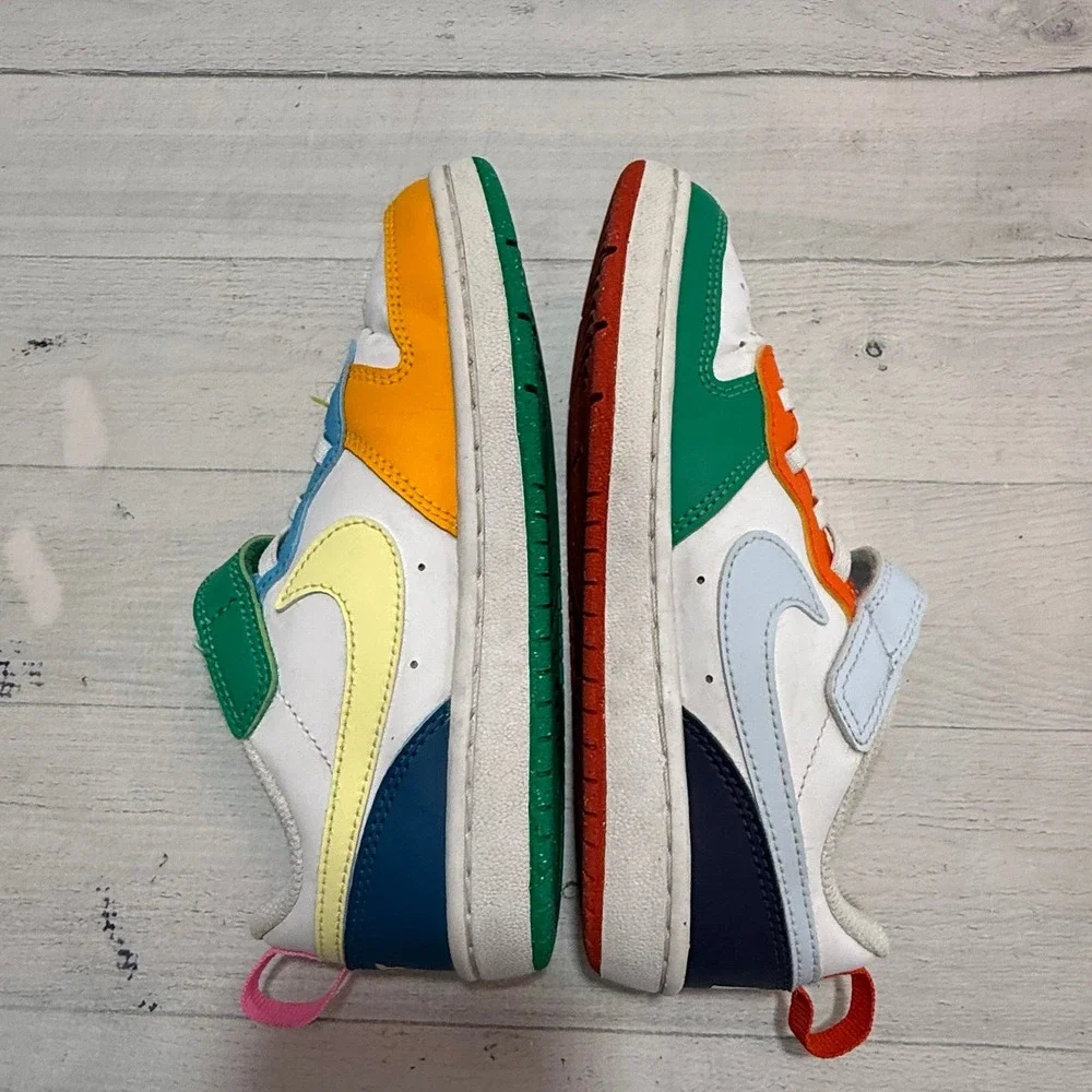 Nike Court Borough Low Recraft Little Kids' Shoes multicolor child size 13